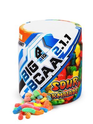Big Bcaa 150 g, Sour Marmalade (кислый мармелад) | BCAA