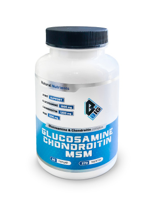 Big Glucosamine Chondroitin MSM 270 таб. | Хондропротекторы