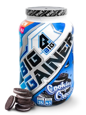 BIG Gainer 1500 гр., Cookies cream (печенье с кремом) | Гейнеры