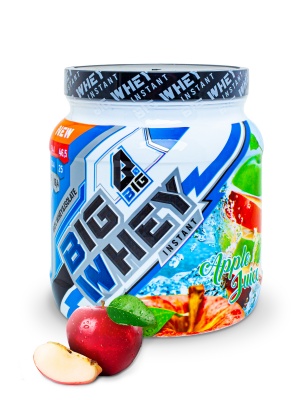 Big Whey 448 гр., Apple Juice (яблочный сок) | Протеины